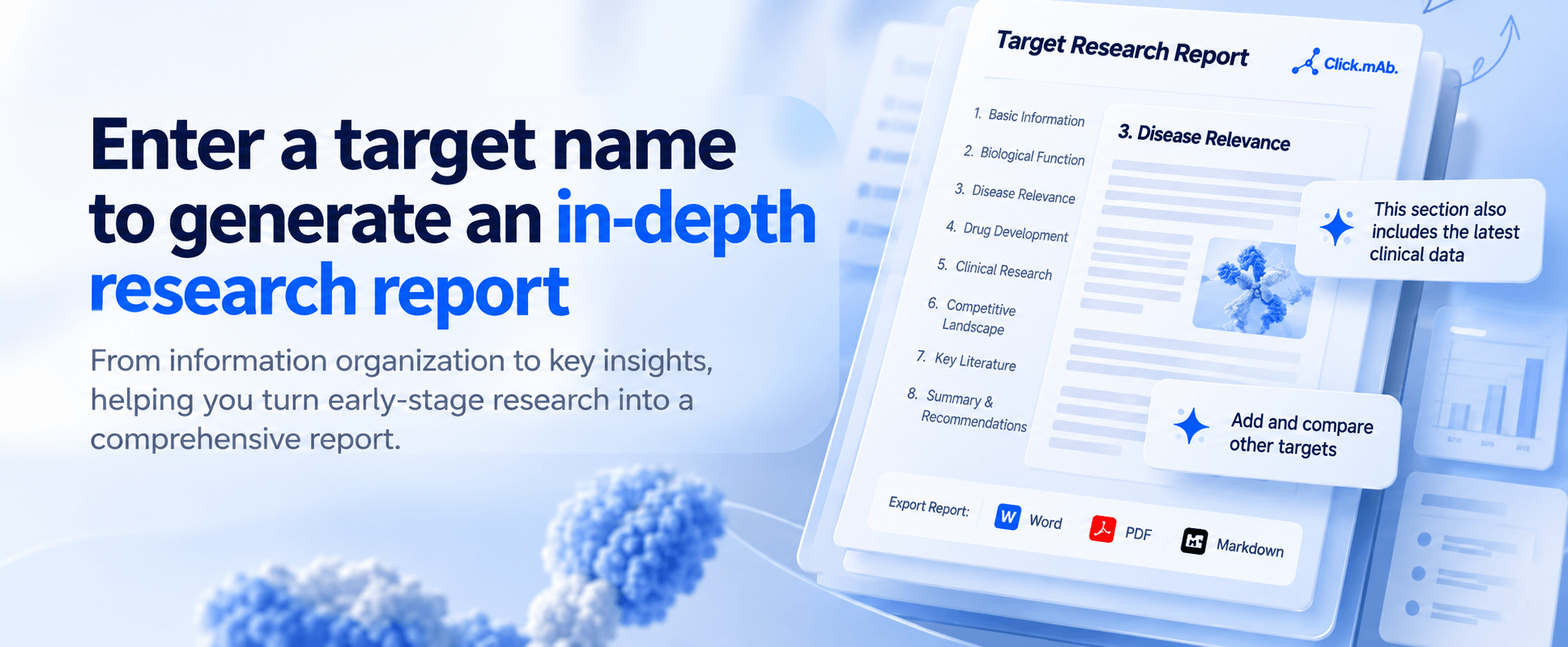 Stop Piecing Together Target Research from a Dozen Tabs — Get a Full Report Instead